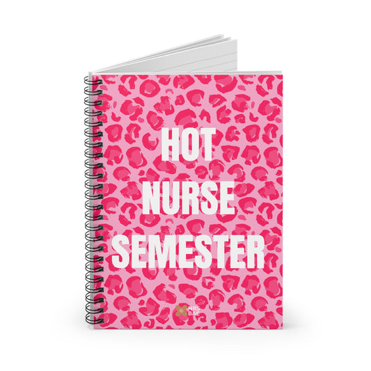 NRS Book- Pink Cheetah Nurse