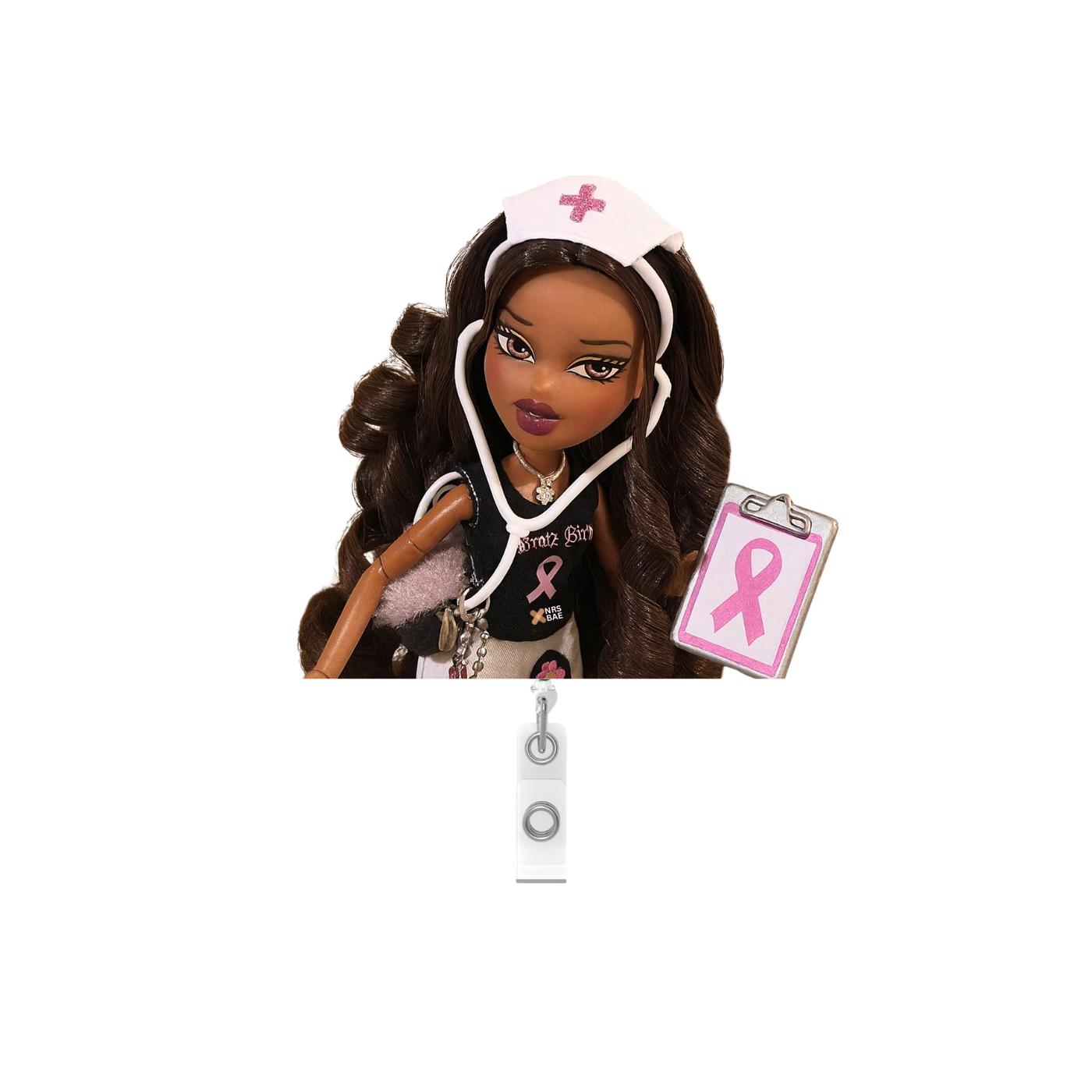 Bratz Bae Badge Reel- Pink Warrior Hottie