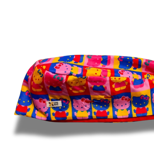 NEW! HELLO KITTY SCRUB CAPS | Be Mine