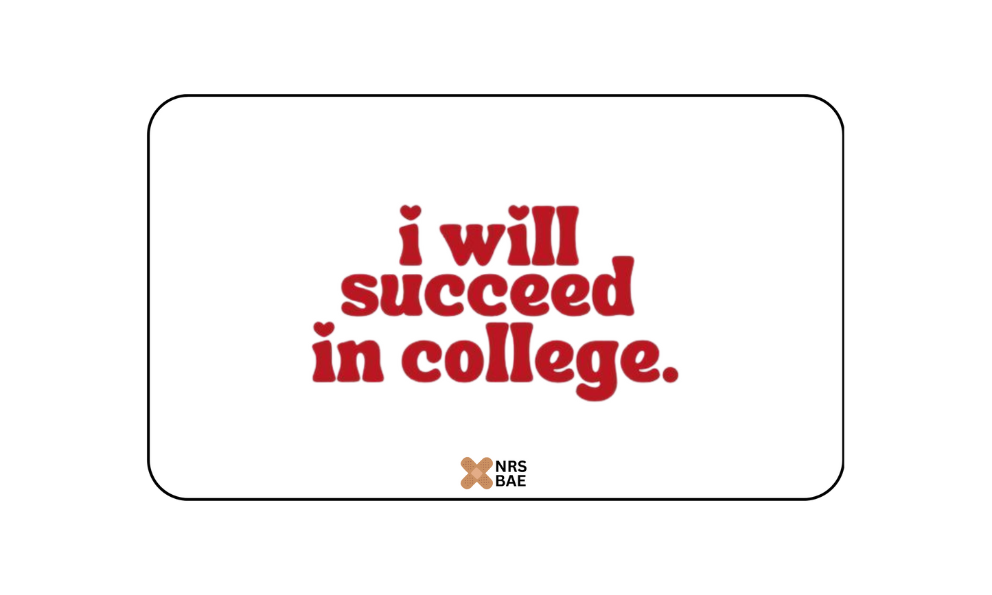 Gift Card- I WILL