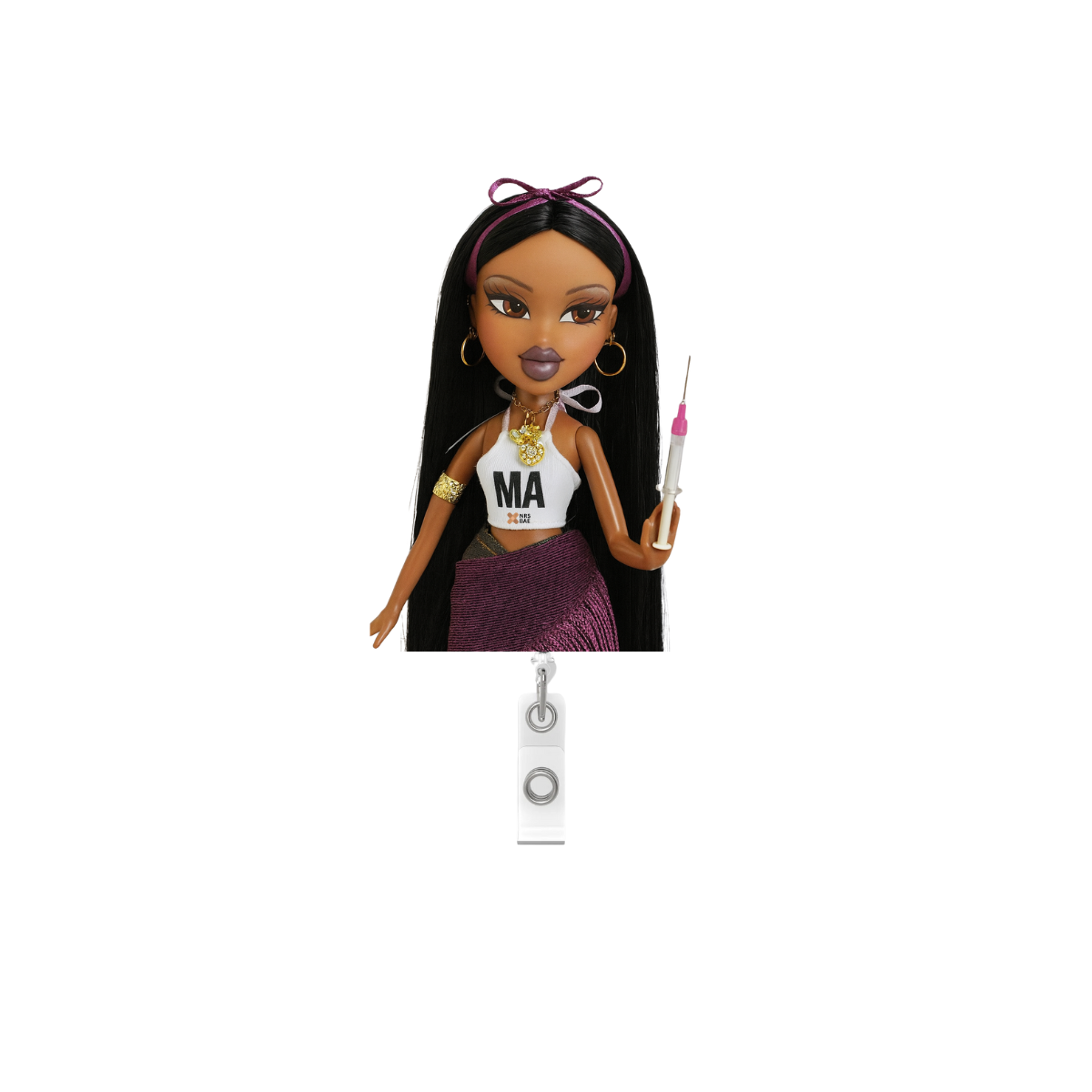 NEW! Bratz Bae Badge Reel- SHOT BABE MA™
