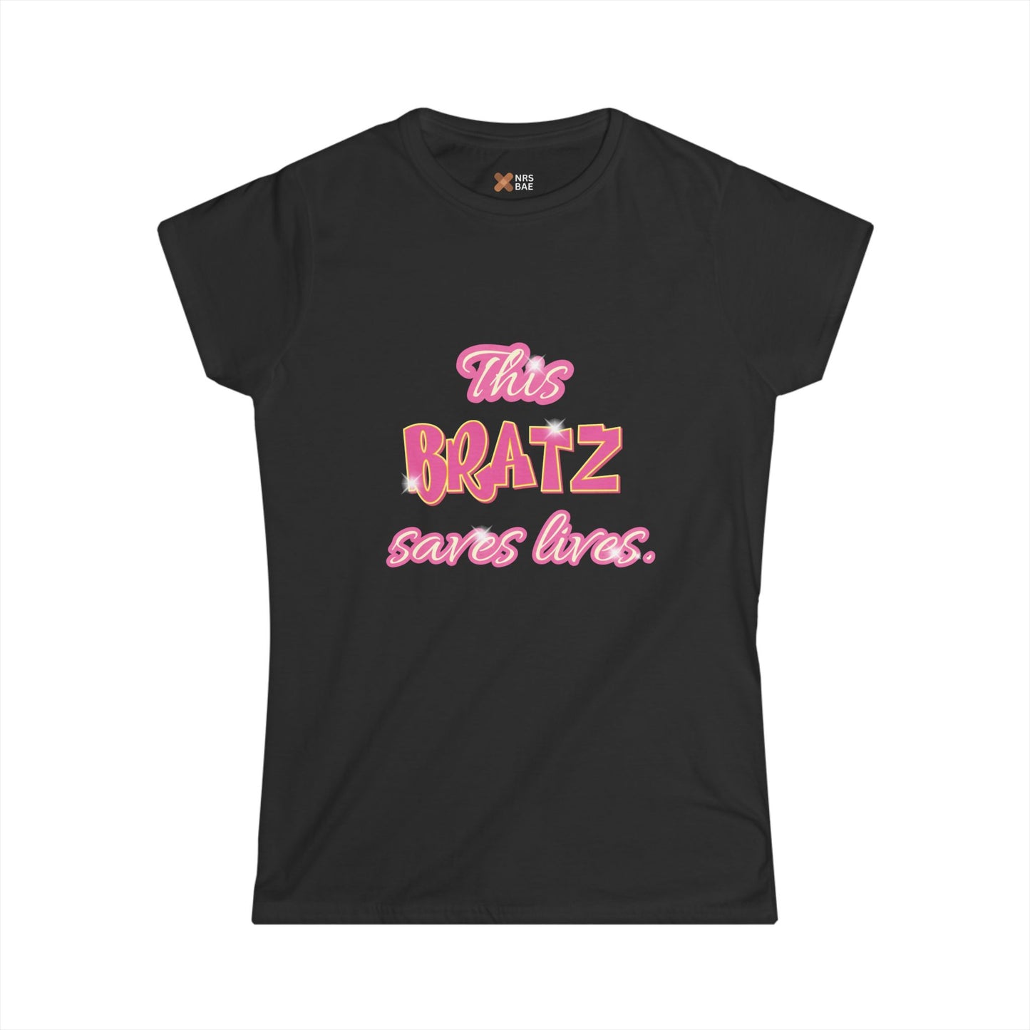 THIS BRATZ SAVES LIVES COTTON JERSEY