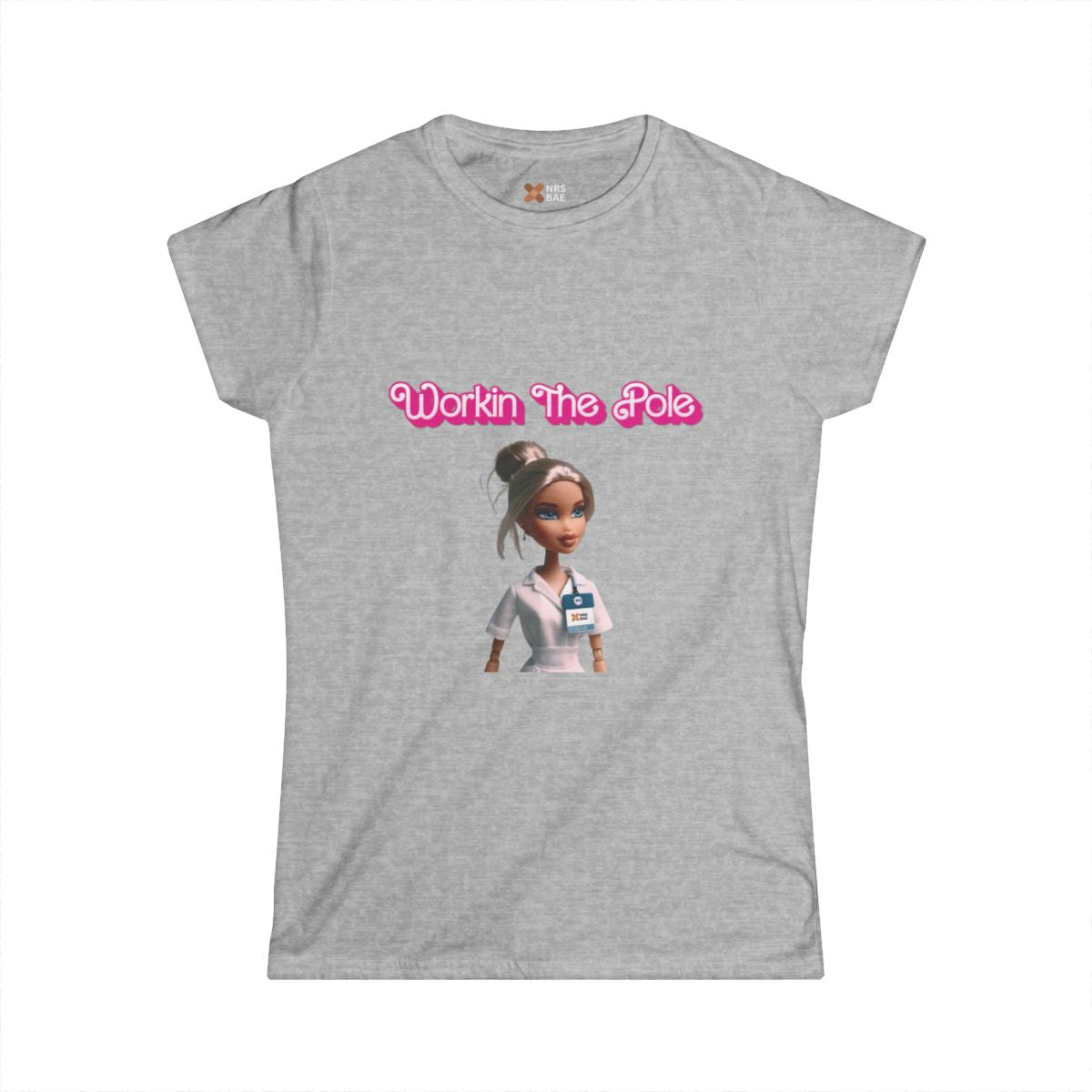 WORKIN THE POLE COTTON TEE