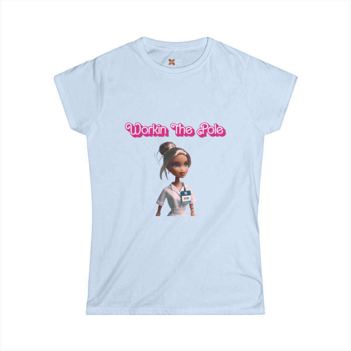 WORKIN THE POLE COTTON TEE