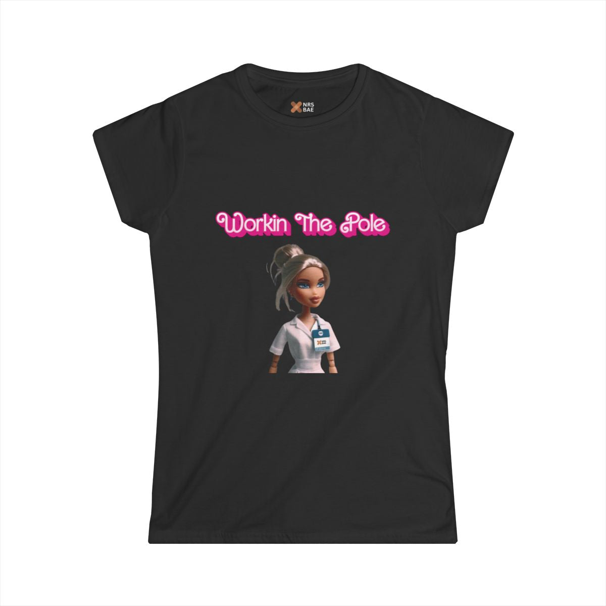 WORKIN THE POLE COTTON TEE