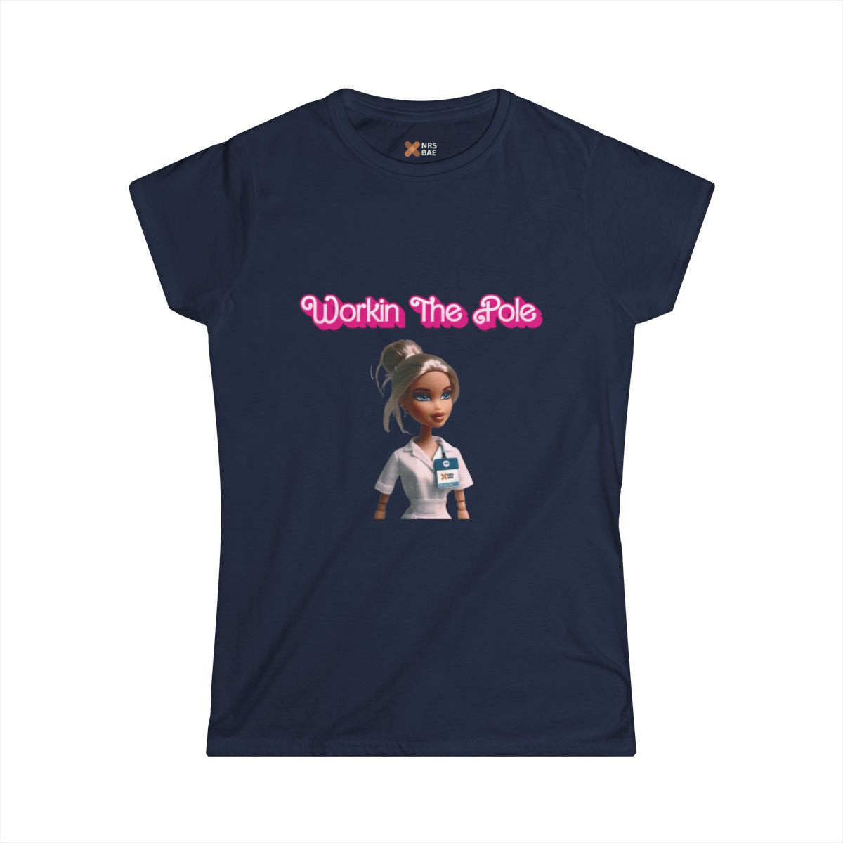 WORKIN THE POLE COTTON TEE