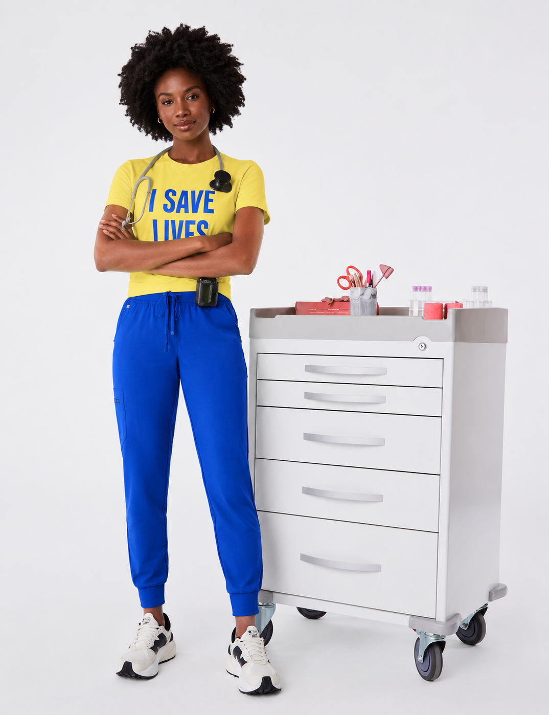 Cotton Tee's- I SAVE LIVES