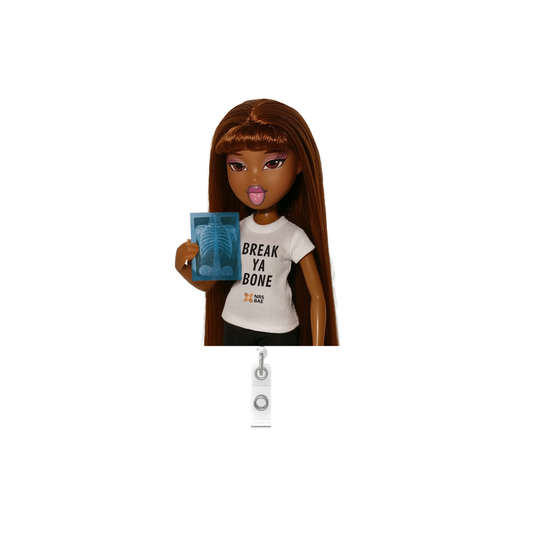 NEW! Bratz Bae Badge Reel- Break Ya Bone™