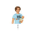 KEN DOLL Badge Reel- Swaddle King Ken