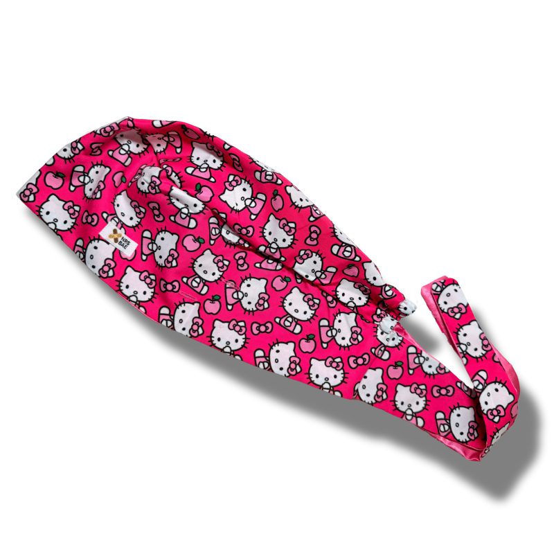 NEW! HELLO KITTY SCRUB CAPS | Kitty Apples