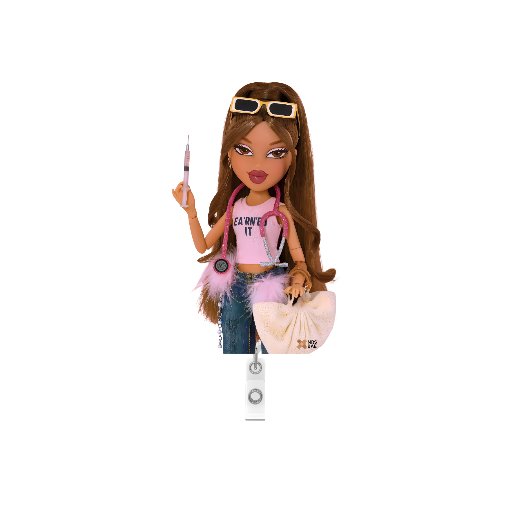 NEW! Bratz Bae Badge Reel- EA’RN’ED IT™