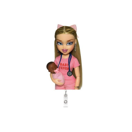 NEW! Bratz Bae Badge Reel- NICU Hunny™