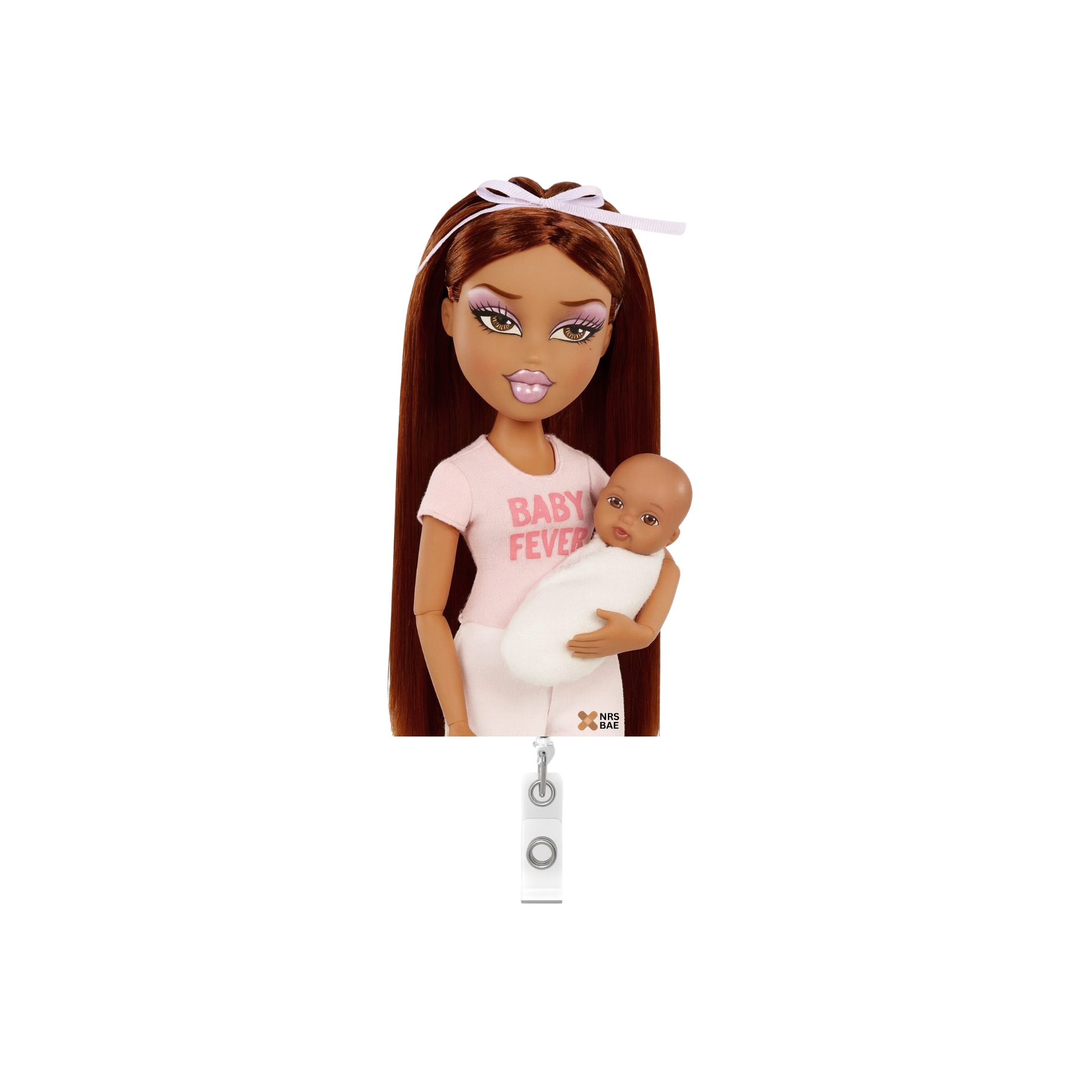 NEW! Bratz Bae Badge Reel- Pacifier Princess™