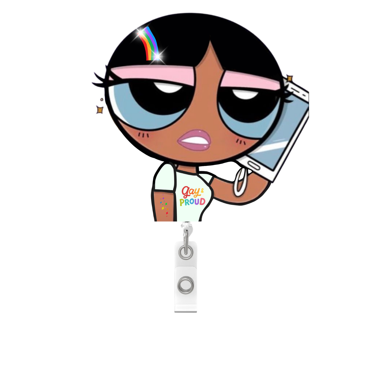 NEW! LGBTQ+IA Badges- Pride Pixie