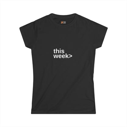 THIS WEEK MOTIVATION COTTON JERSEY