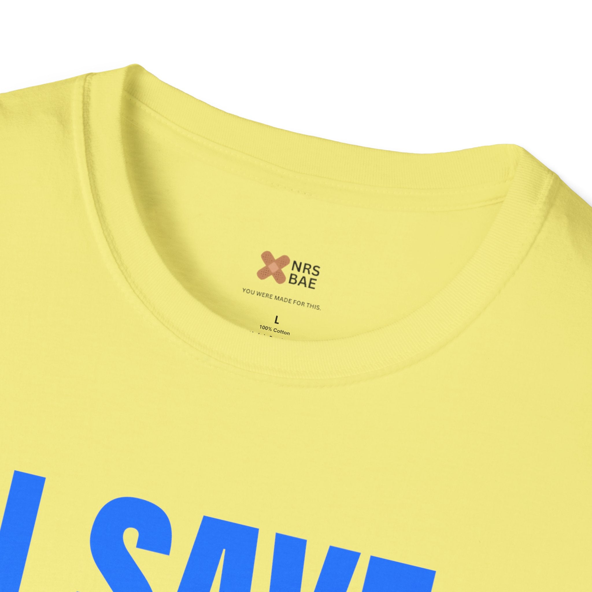 Cotton Tee's- I SAVE LIVES