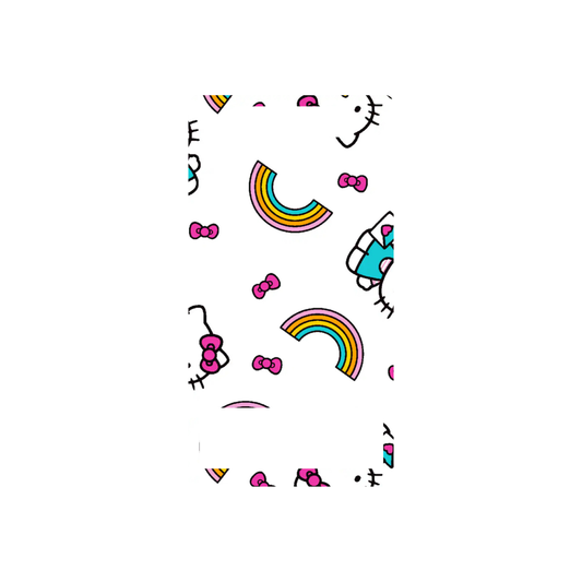 BADGE BUDDY- Rainbow Kitty