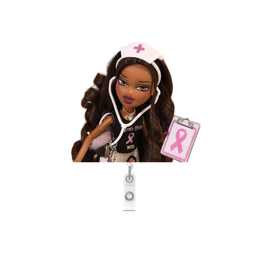 Bratz Bae Badge Reel- Pink Warrior Hottie