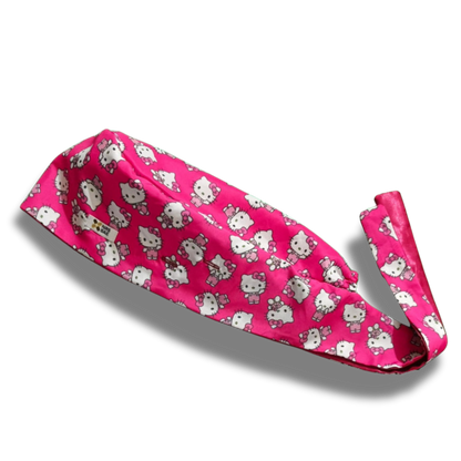 HELLO KITTY SCRUB CAPS | Pink Kitty