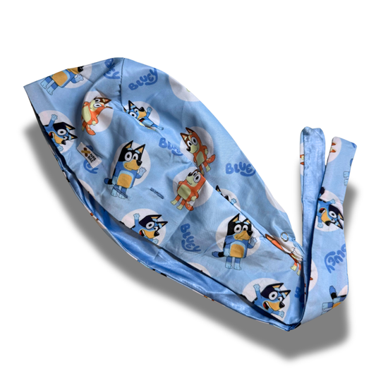 NEW! BLUEY SCRUB CAPS| Wackadooo