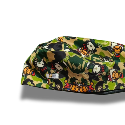 NEW! HELLO KITTY SCRUB CAPS | CAMO Kitty