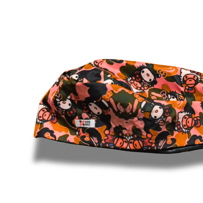SCRUB CAPS | Fire Camo