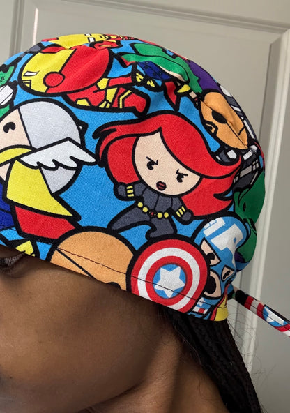 AVENGERS SCRUB CAP- TO THE RESCUE