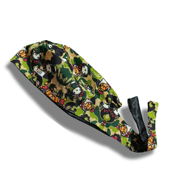 SCRUB CAPS | CAMO Kitty