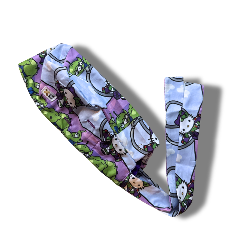 NEW! HELLO KITTY SCRUB CAPS| To Infinity & The Mall