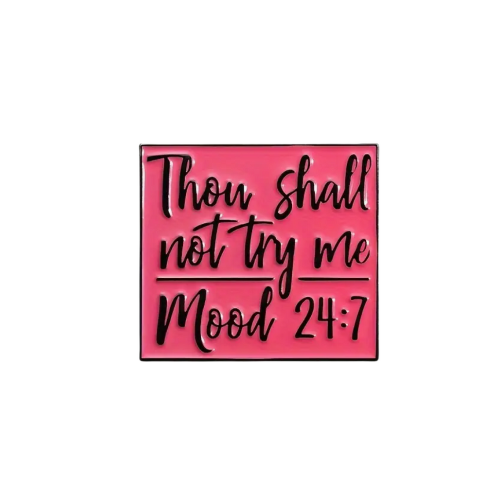 BAE PINS- Thou Shall Not