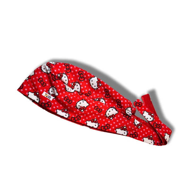 NEW! HELLO KITTY SCRUB CAPS| Luv Me