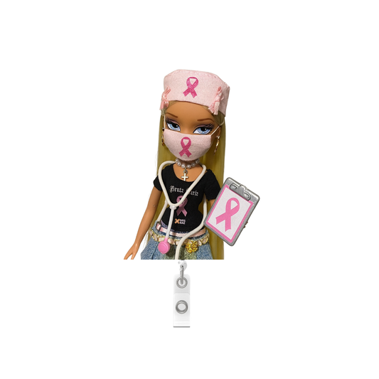 Bratz Bae Badge Reel- Pink Suture Queen