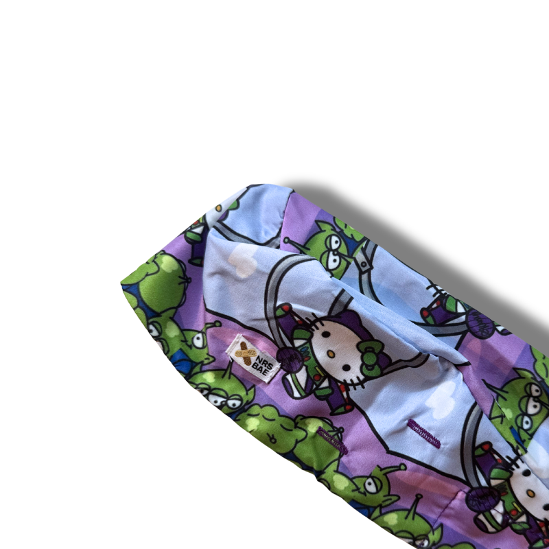 NEW! HELLO KITTY SCRUB CAPS| To Infinity & The Mall