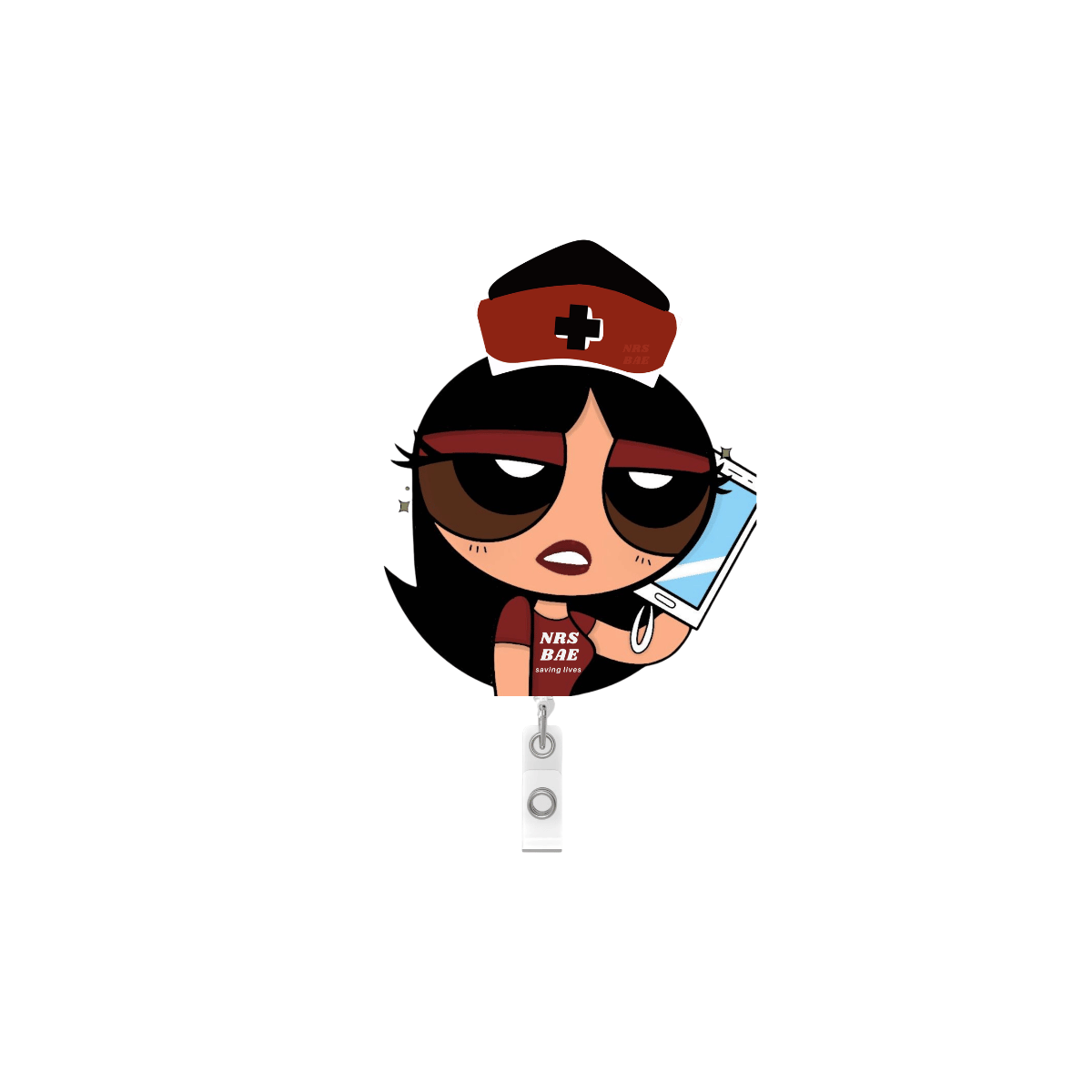 POWERPUFF GIRL Badge Reel-  IV Puff Puff