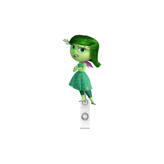 NEW! INSIDE OUT BADGE REEL| Disgust