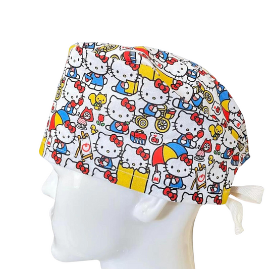 HELLO KITTY SCRUB CAP | SAVING YOU