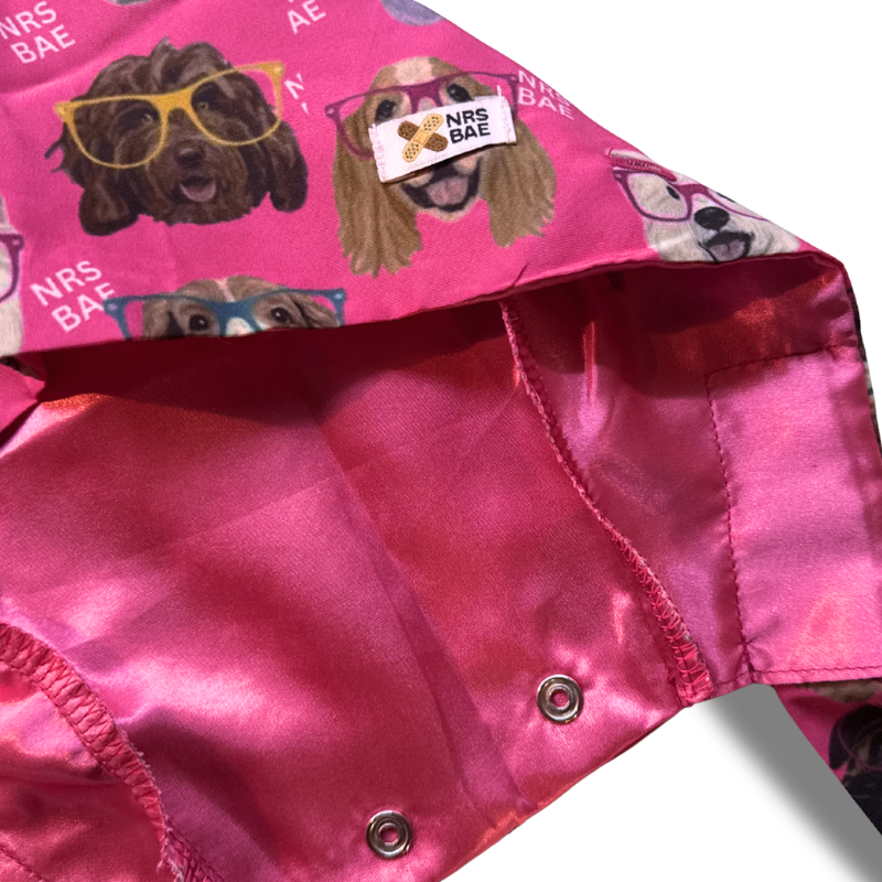 NEW! VET SCRUB CAPS| Woof, Woof