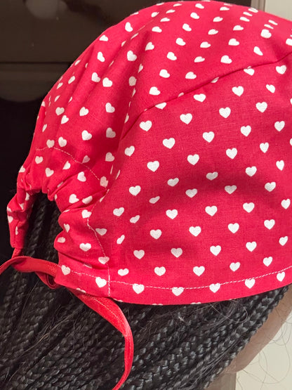 VALENTINE’S DAY SCRUB CAP- LOVE ME OR NOT