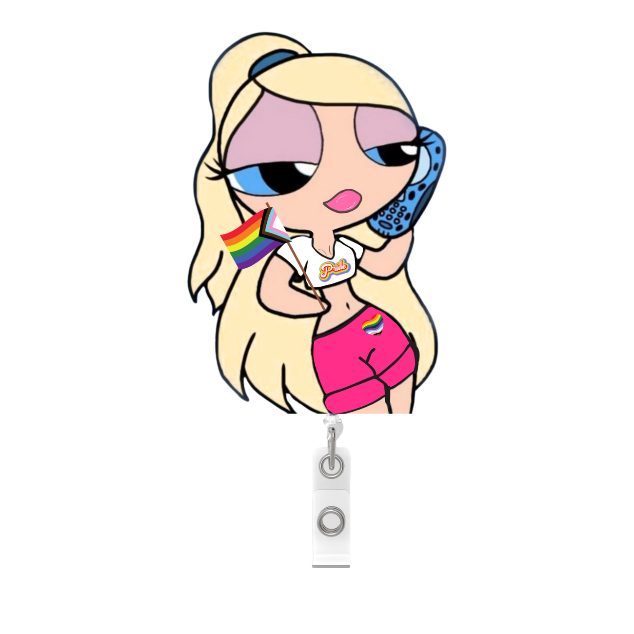 NEW! LGBTQ+IA Badges- Safe Space Sweetie