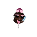 POWERPUFF GIRL Badge Reel-  Saline Sweetie