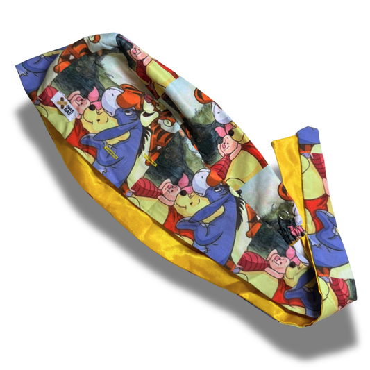 NEW! WINNE THE POOH SCRUB CAPS| Pooh Bear