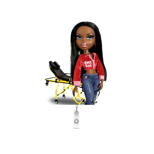 NEW! Bratz Bae Badge Reel- TRAUMA DOLL™