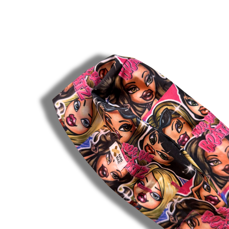 NEW! BRATZ SCRUB CAPS| Very Bratty Gal