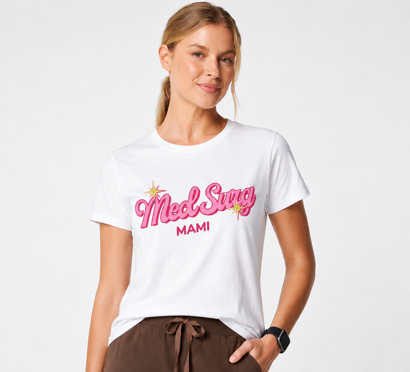 Cotton Tee's- Med Surg Mami