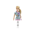 BARBIE Badge Reel- Cutie Nurse