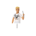 KEN DOLL Badge Reel- Mr. Suture Me Ken