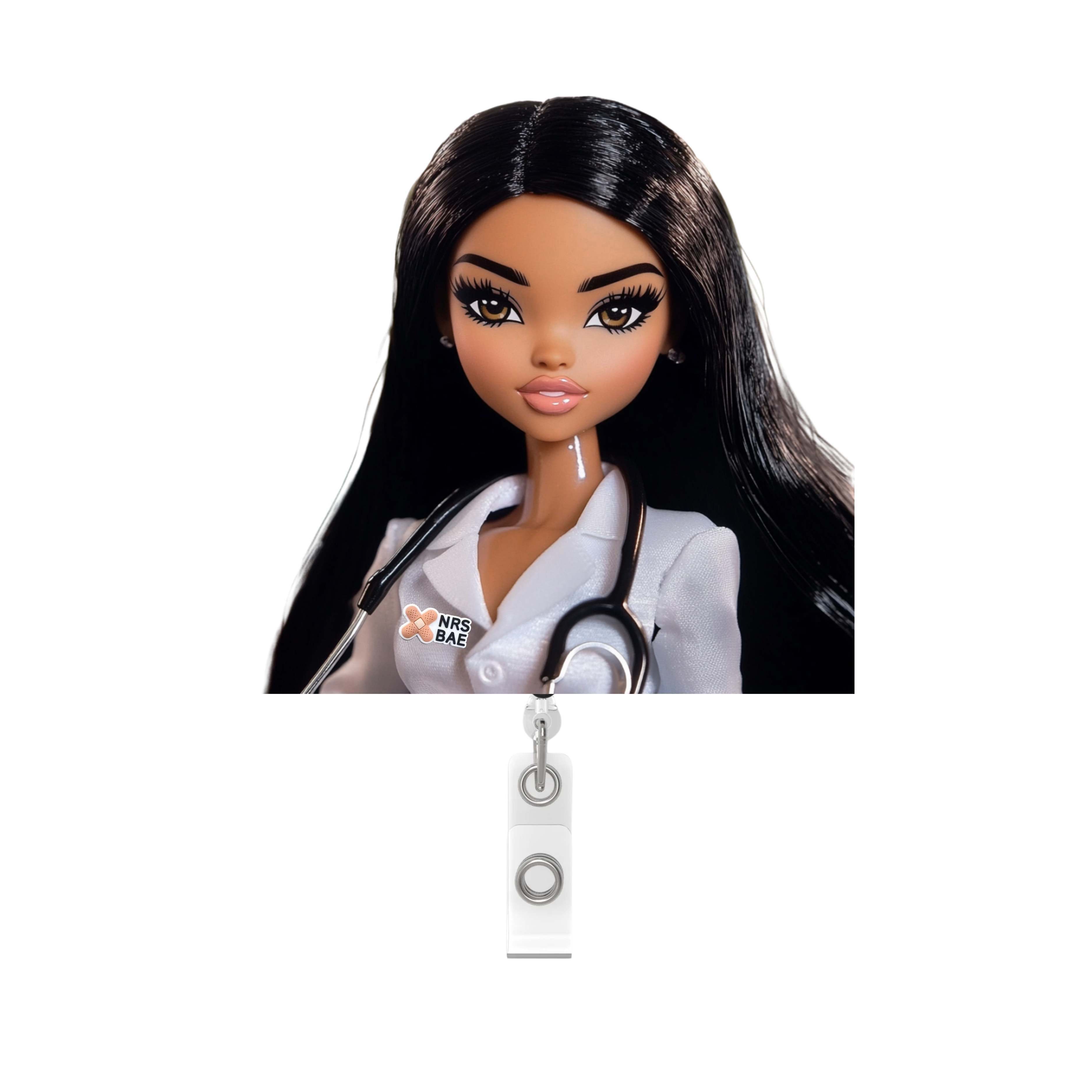 NEW! BRATZ Badge Reel- Ariel