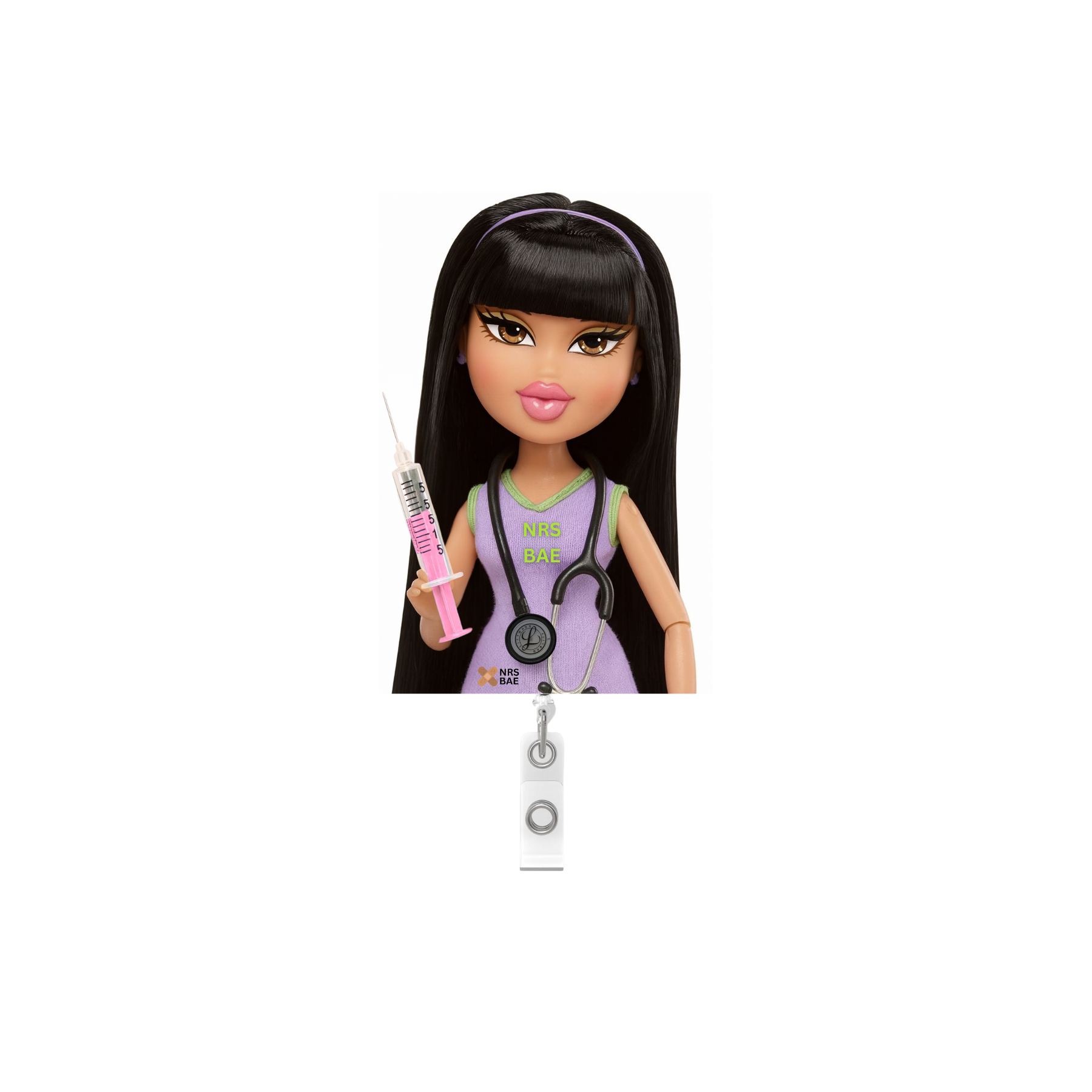 NEW! Bratz Bae Badge Reel- STAT BABE™