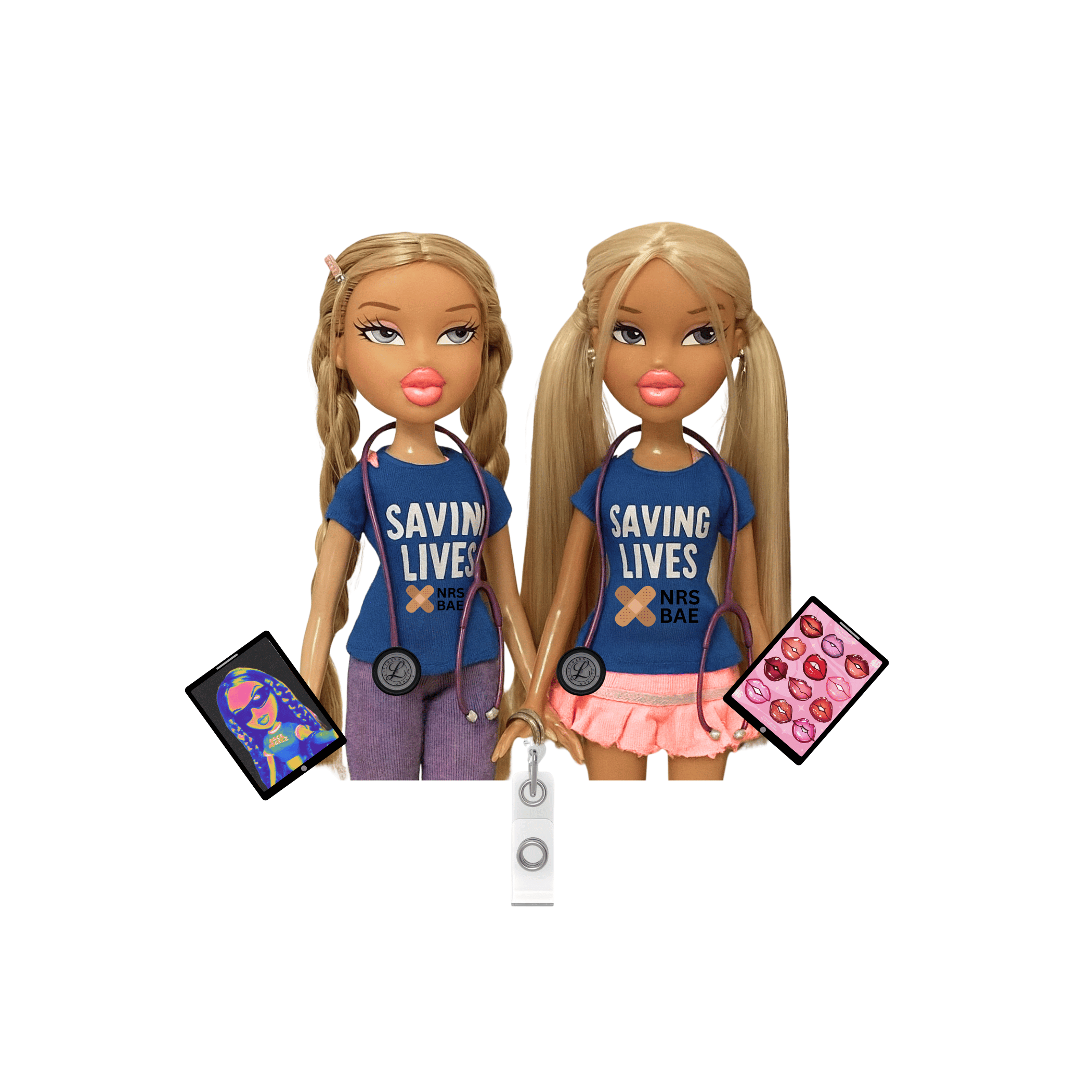 NEW! Bratz Bae Badge Reel- HEALING HOTTIES™