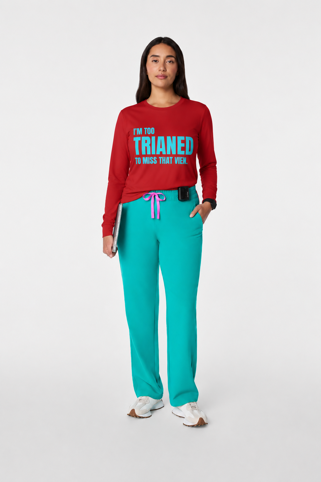 Cotton Tee's - Too Trained Long Sleeve